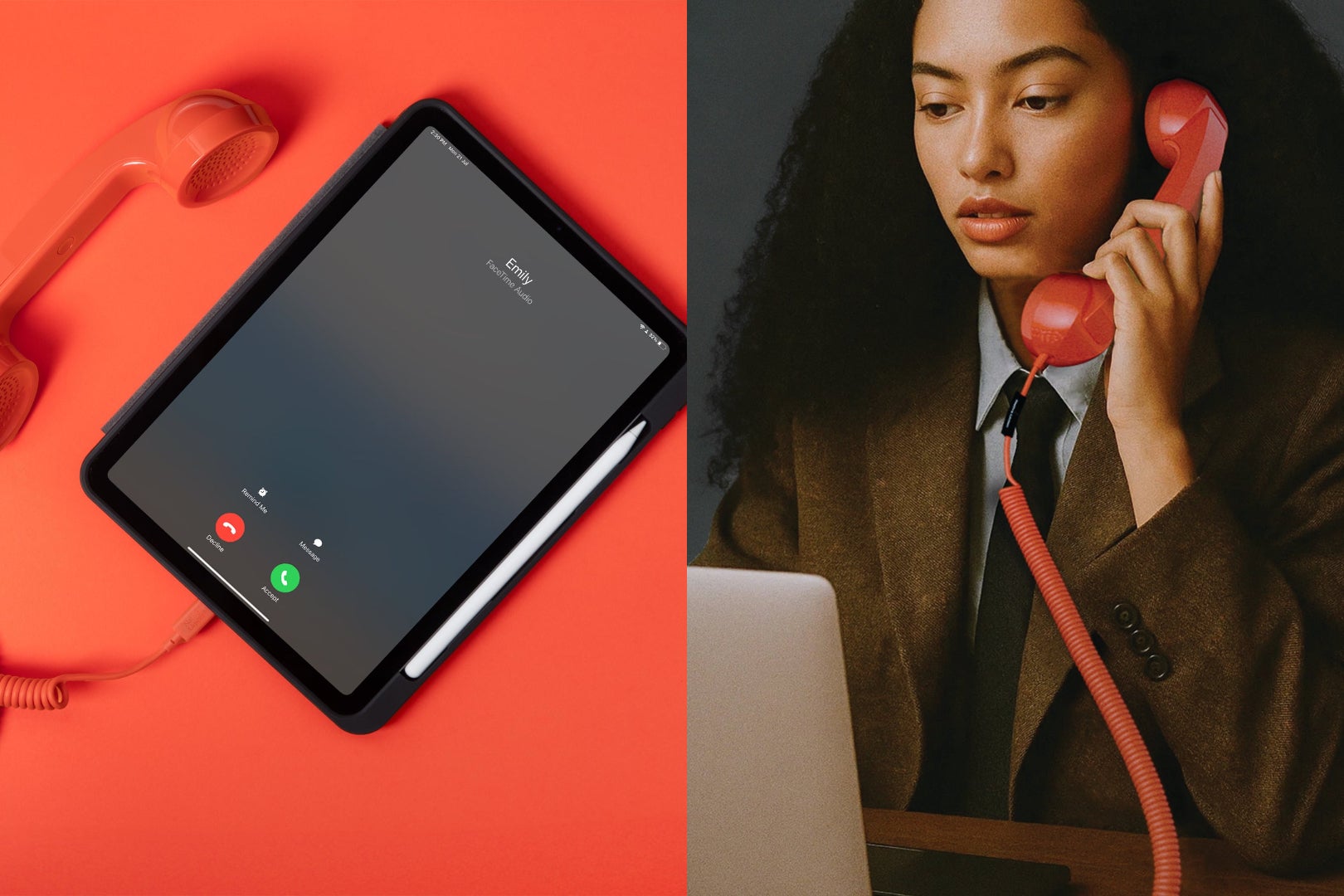 Marketing images of the Pop Phone