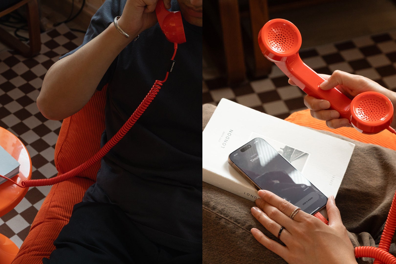 Marketing images of the Pop Phone