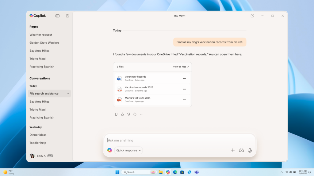 Image Credit - Microsoft - Copilot&#039;s new superpowers could save you time – or raise an eyebrow
