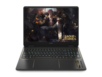 Render of the new HP Omen 16 laptop.