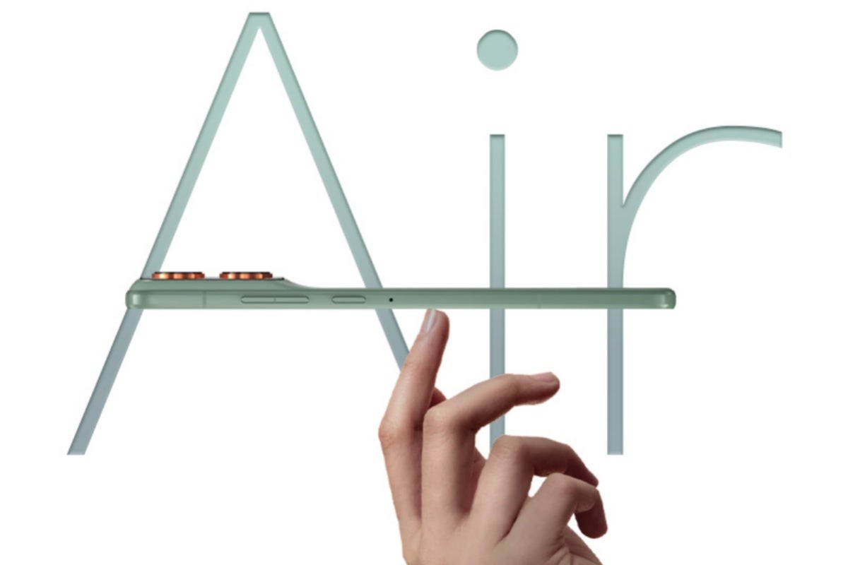 Official Moto X70 Air promotional image