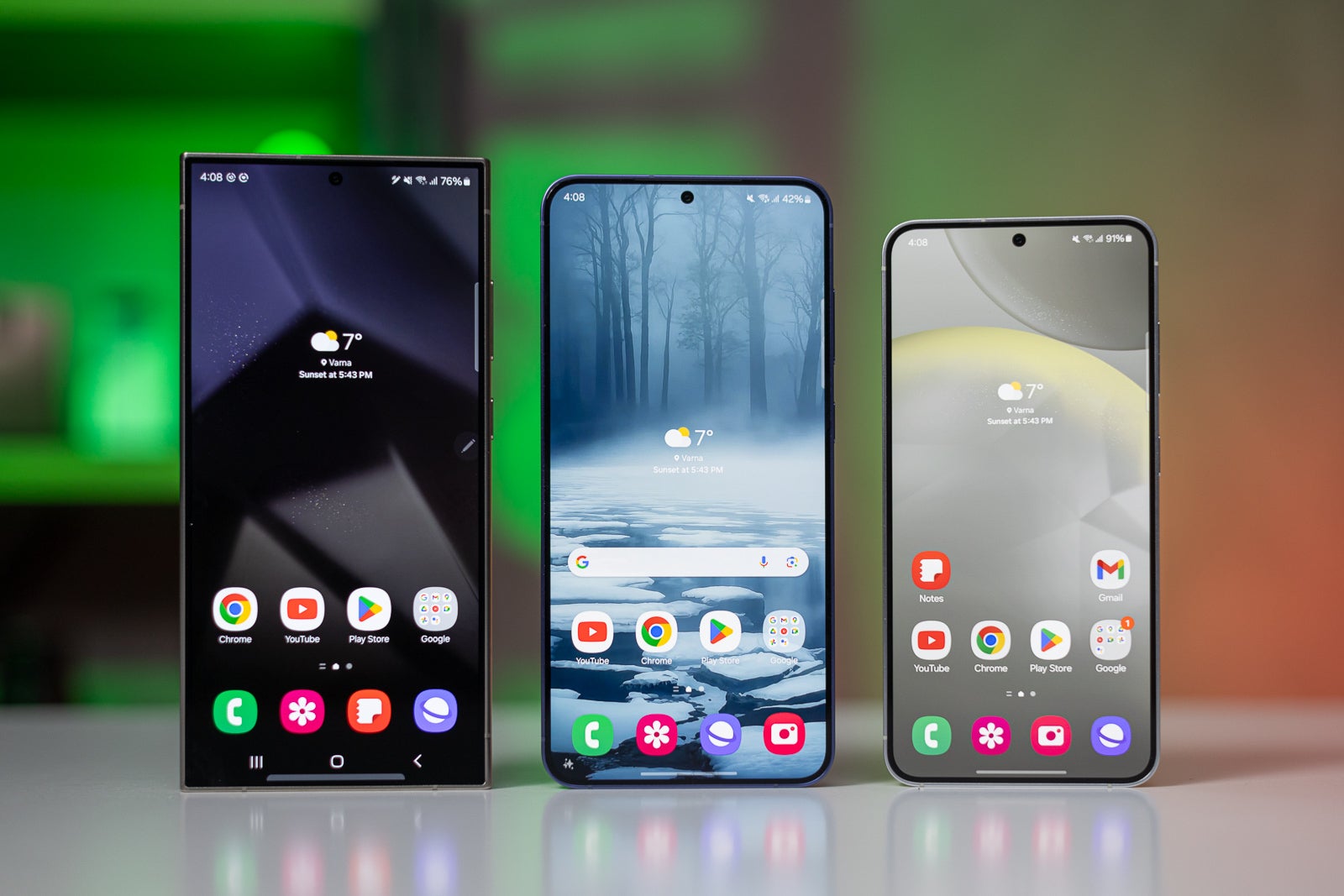 The Galaxy S24 Series strated receiving One UI 8 in September. | Image Credit - PhoneArena - Samsung pauses the One UI 8 release on some Galaxy phones, and nobody knows why