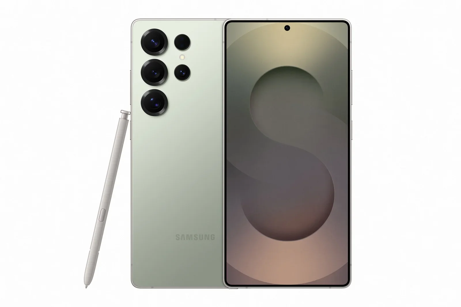 Titanium Jade Green on the Galaxy S25 Ultra. | Image Credit - Samsung - Galaxy S26 colors: what the rumors are saying so far