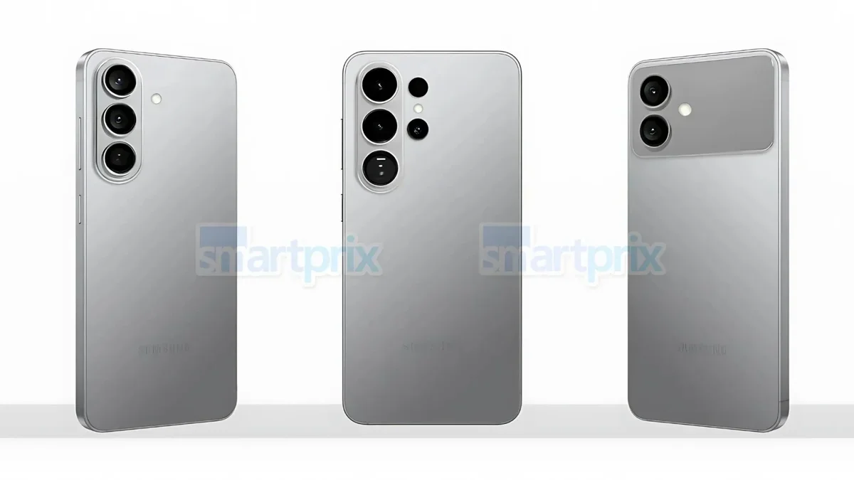 Alleged renders of the Galaxy S26 Pro, Galaxy S26 Ultra, and Galaxy S26 Edge | Image by SmartPrix - The iPhone Air killed one particular smartphone model. And I already miss it.