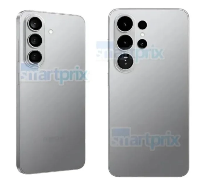 Galaxy S26 render on the left, Galaxy S26 Ultra render on the right. | Image credit – Smartprix - Galaxy S26, iPhone 18 to arrive months later than expected: is this the new normal?