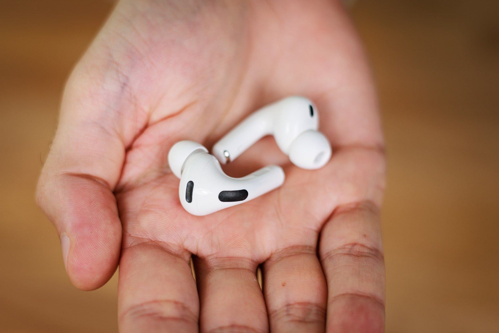 The AirPods Pro 3 have a heart rate sensor. | Image credit – PhoneArena - iOS 26 has an amazing AirPods feature you’ll want to activate right away