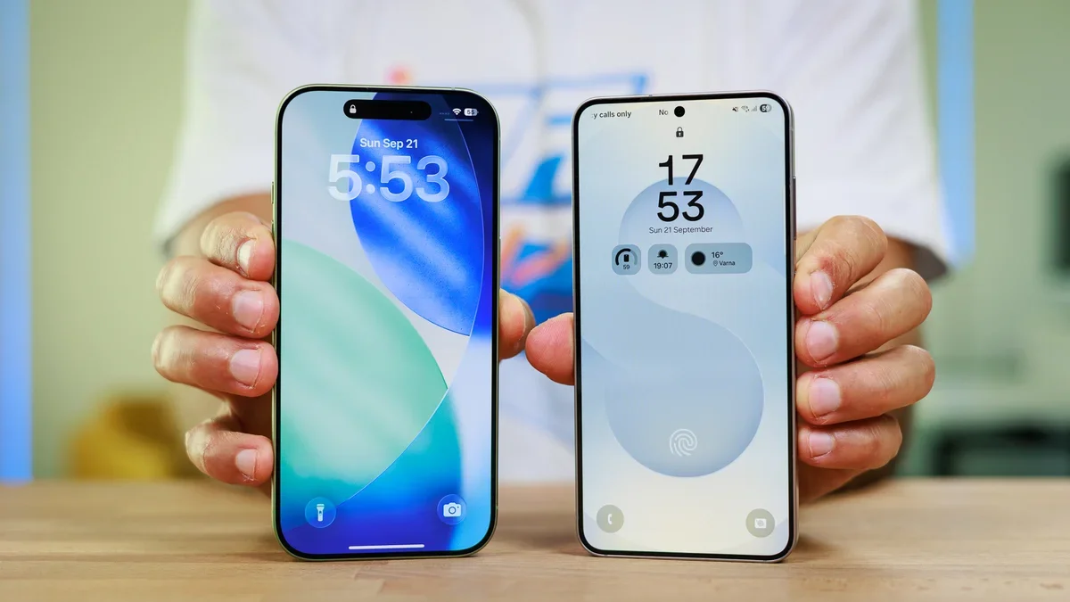 T-Mobile speed iPhone 17 Galaxy S25