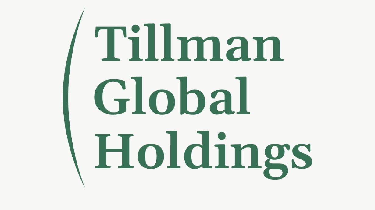 The logo of Tillman Global Holdings on a white background. 