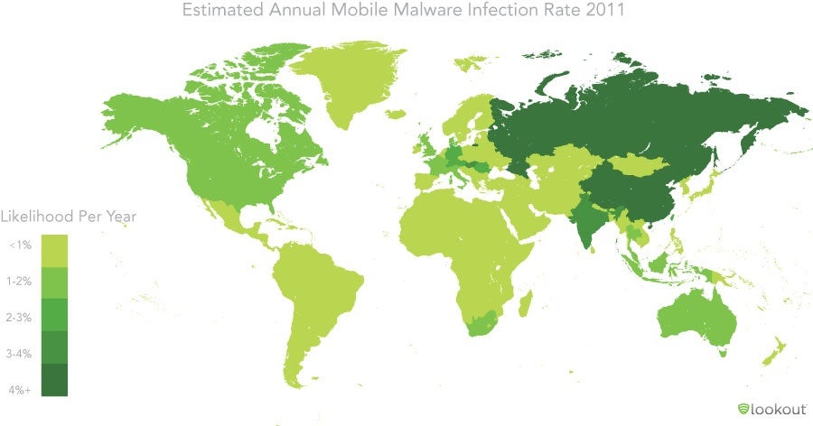 Android malware is twice as common now as it was half a year ago