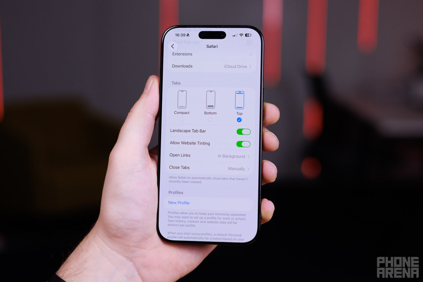 For classic boomer controls, choose Top&nbsp;(Image credit - PhoneArena) - Safari on iOS 26 is a mess, but you can fix some of it