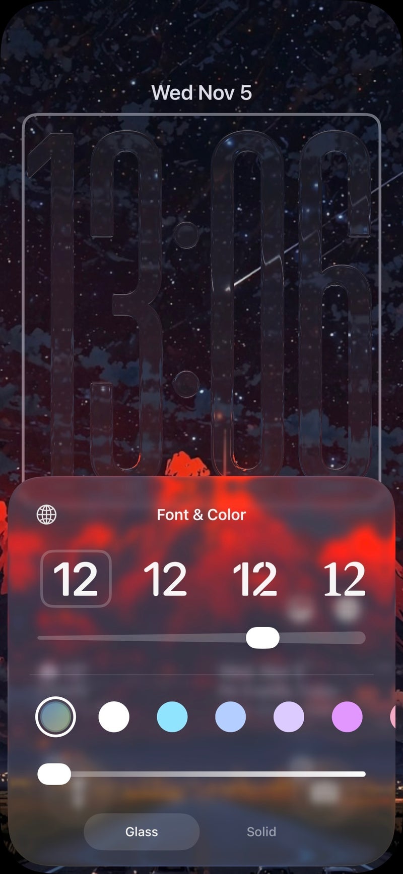 Apple’s latest iOS 26.2 beta lets you dial Lock Screen transparency to perfection