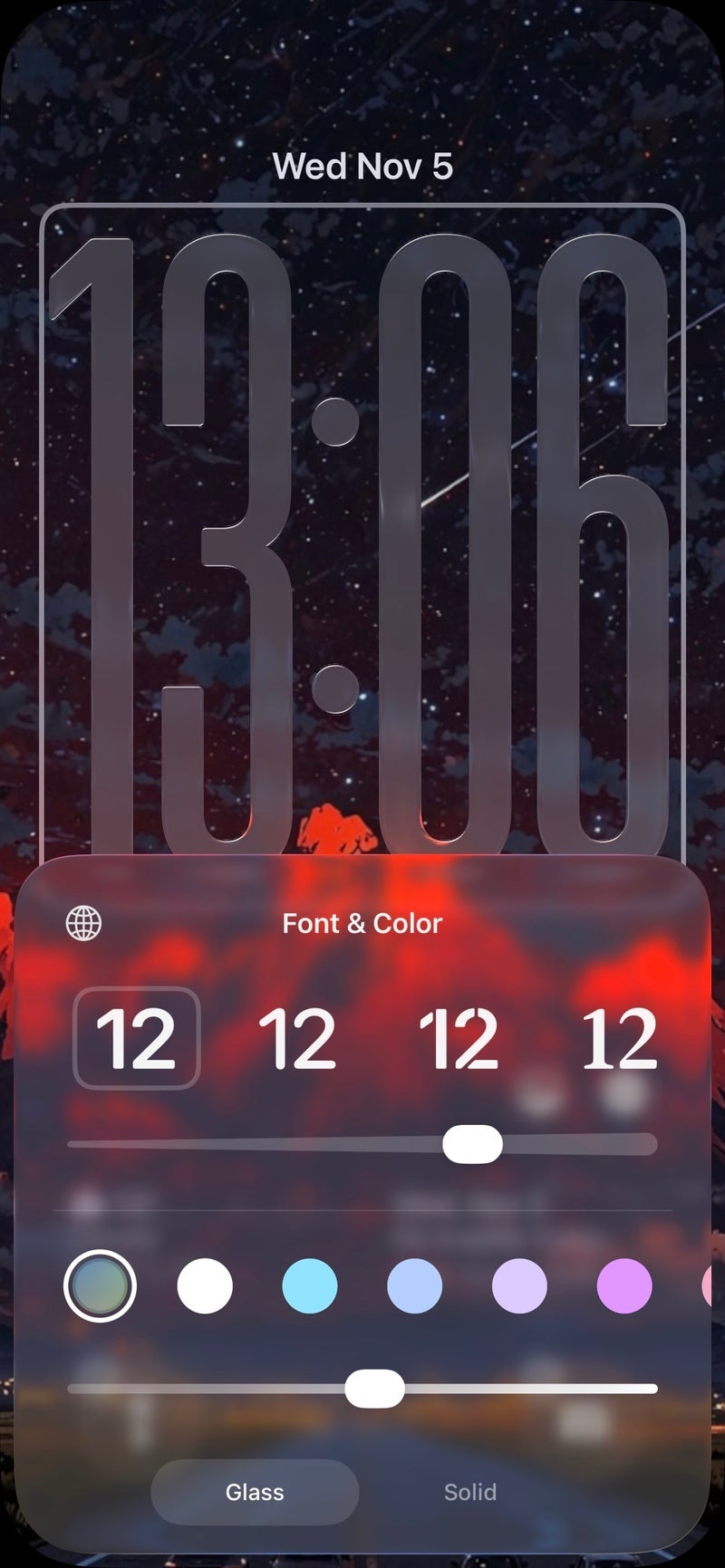 Apple’s latest iOS 26.2 beta lets you dial Lock Screen transparency to perfection