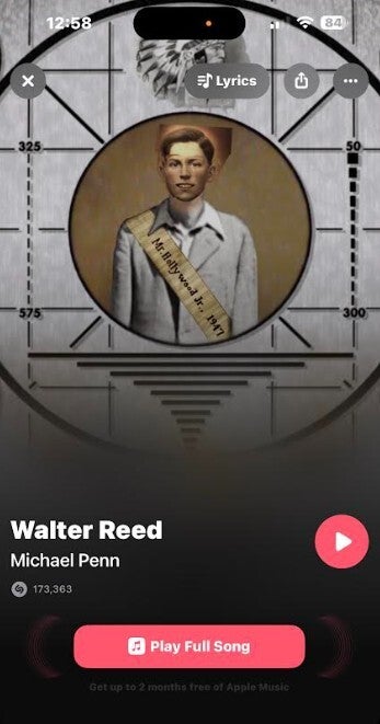Screenshot from Shazam. | Image credit-PhoneArena - One of the App Store's oldest apps gets a dose of Liquid Glass