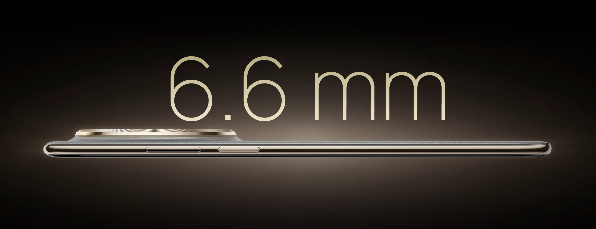 An image showing how thin the Mate 70 Air is. 