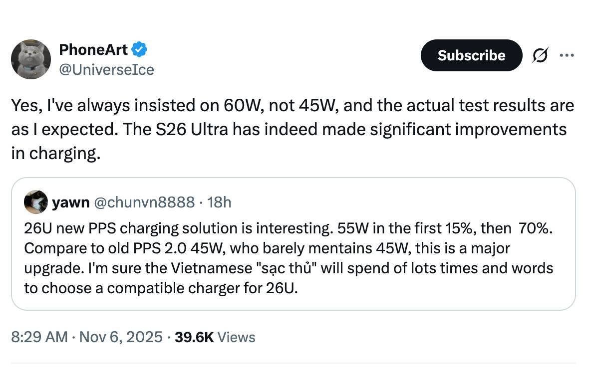 Galaxy S26 Ultra camera specs