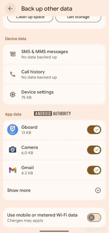 Screenshot shows new UI that Google is reportedly developing.