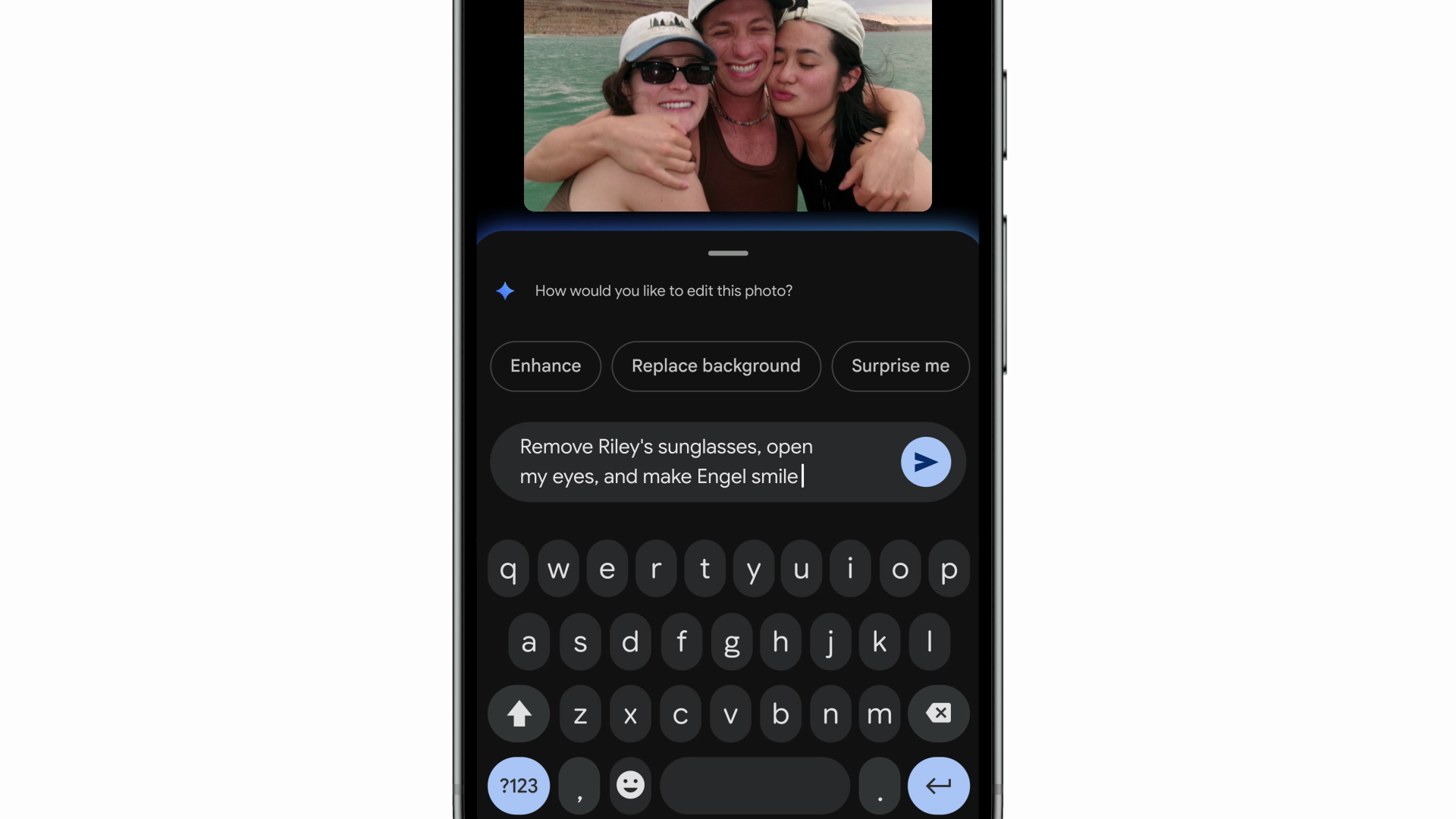 You can now make more complicated edits in Google Photos with a text prompt. | Image credit – Google - Nano Banana is now in Google Photos and even iOS users can use its best features