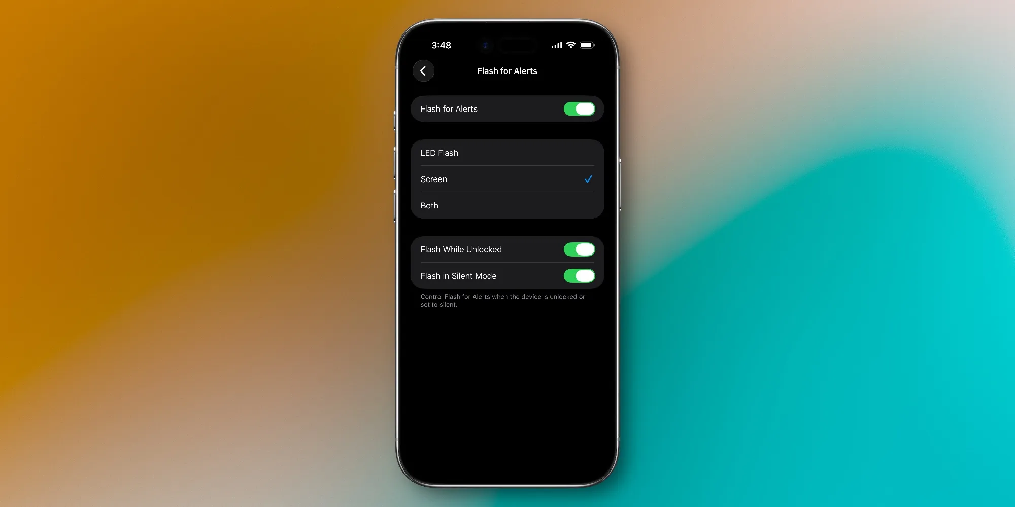 The new setting menu. | Image credit – 9to5Mac - A new iOS 26.2 setting will help you to never miss a notification again