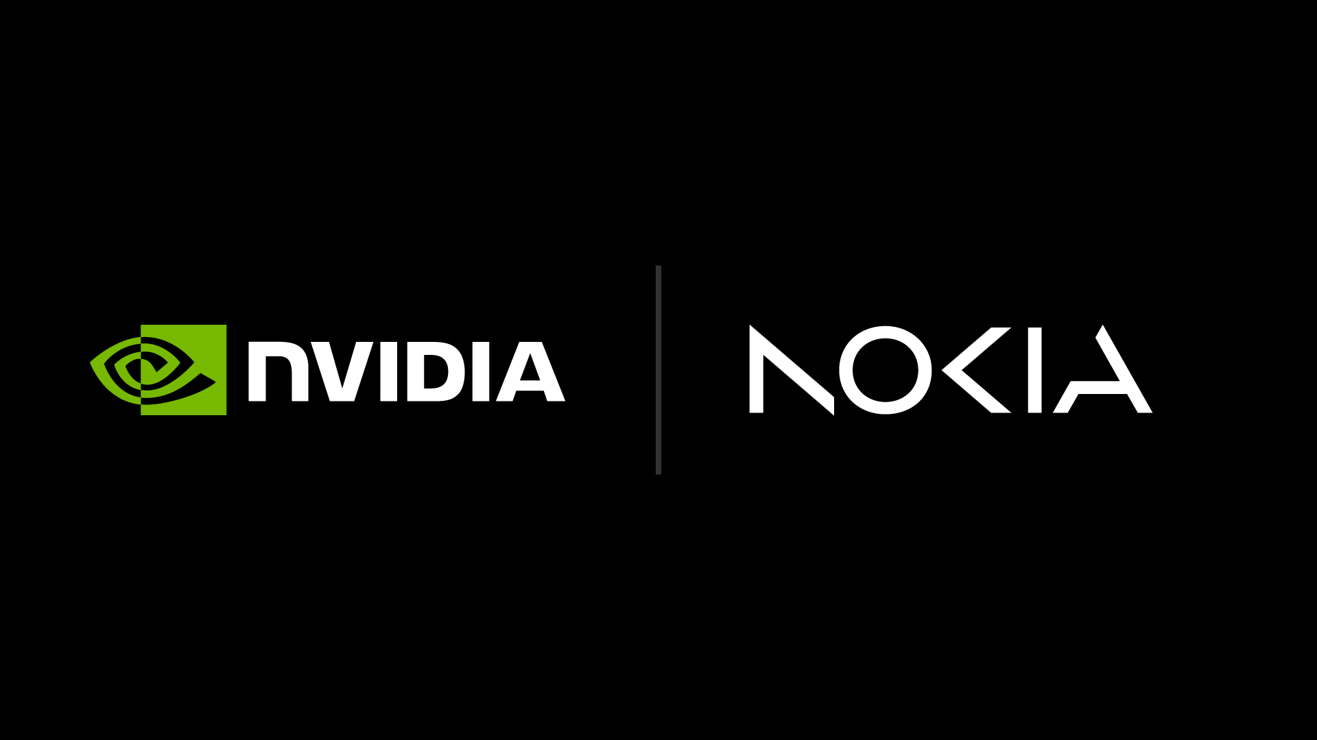 Nvidia and Nokia logos.