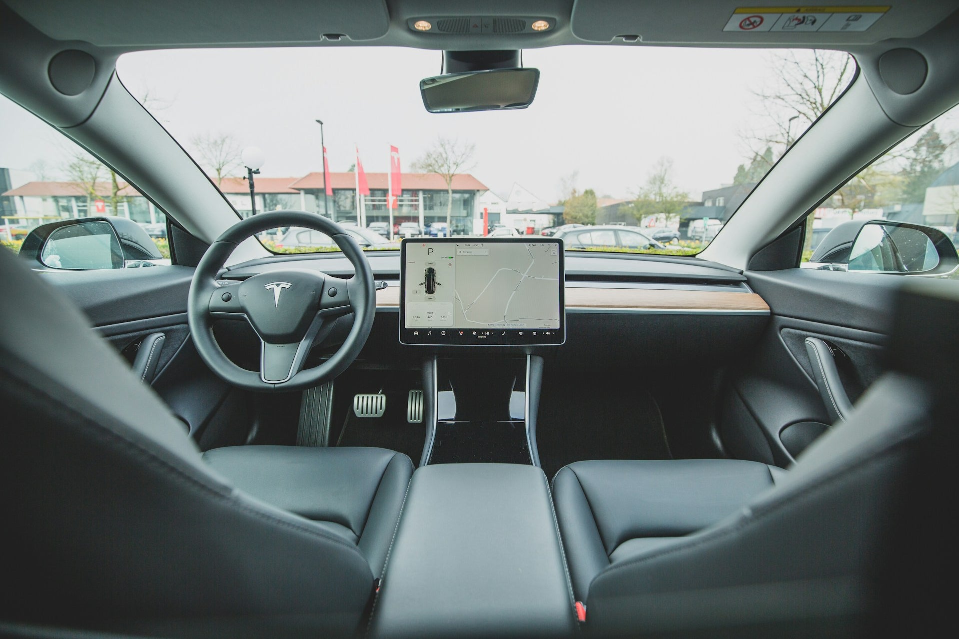 Tesla’s infotainment system