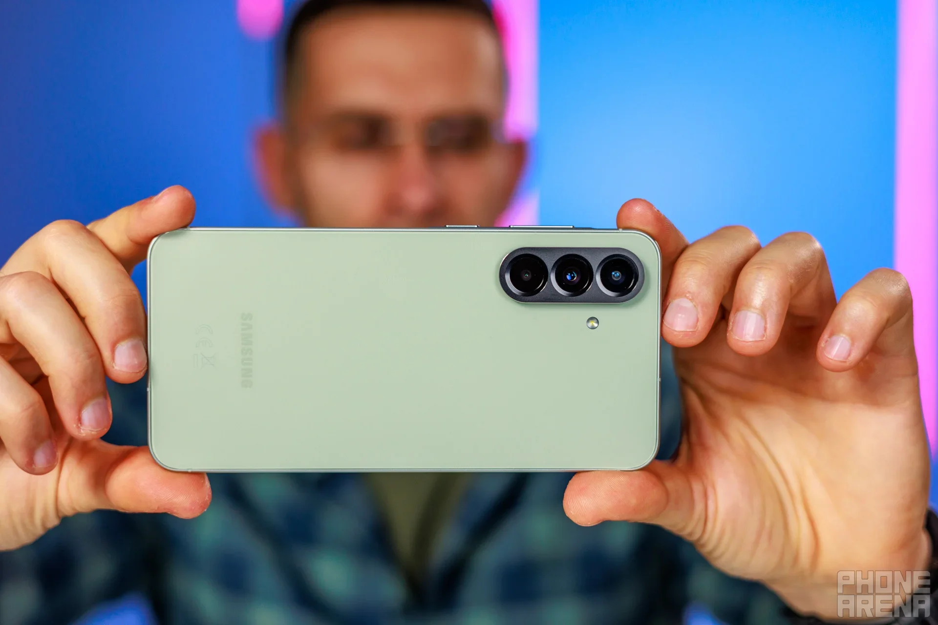 The Galaxy A56 for reference. | Image by PhoneArena - The state of the Galaxy S26: too cool to ignore, yet too flawed to recommend