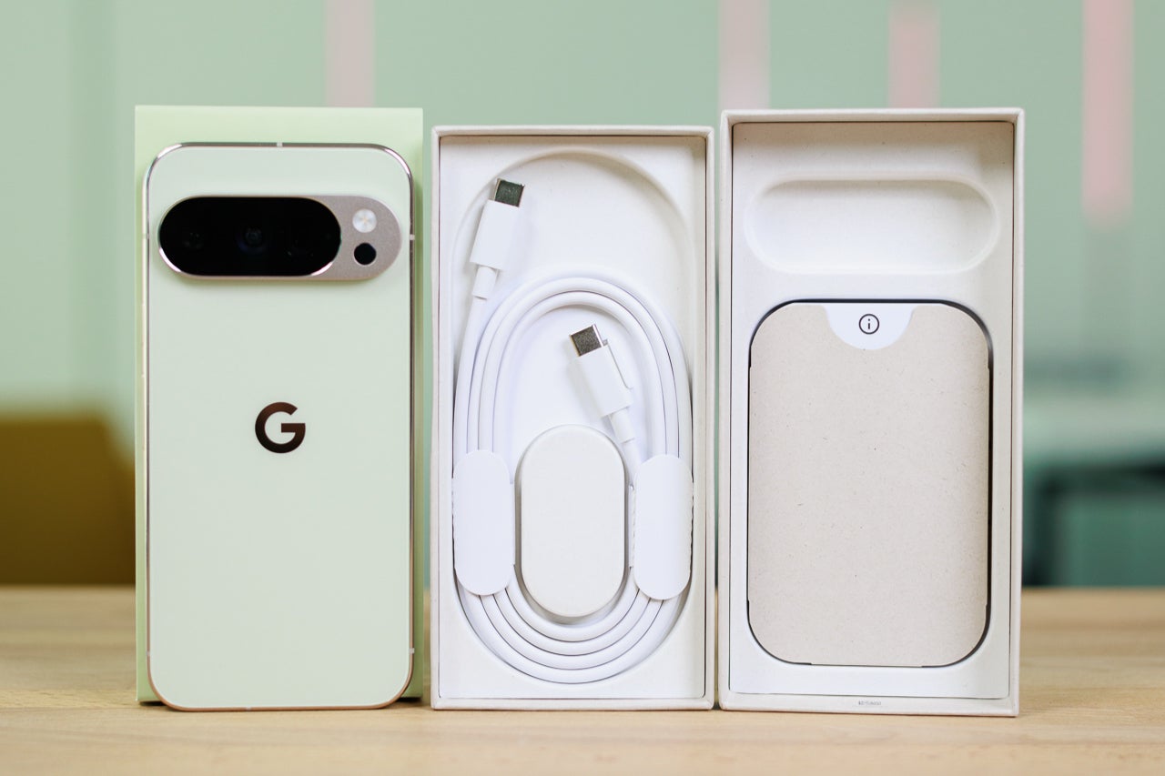 Google Pixel 10 Pro in the box