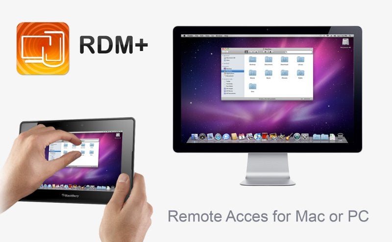 RDM+ app arrives on the PlayBook offering remote desktop functionality
