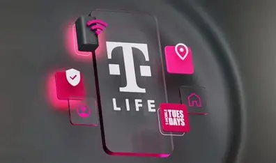 T-Mobile promotes the controversial T-Life app.