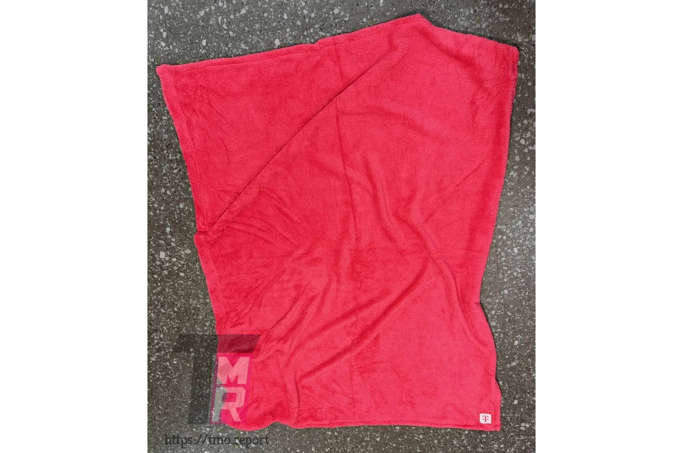 T-Mobile Tuesdays pink blanket