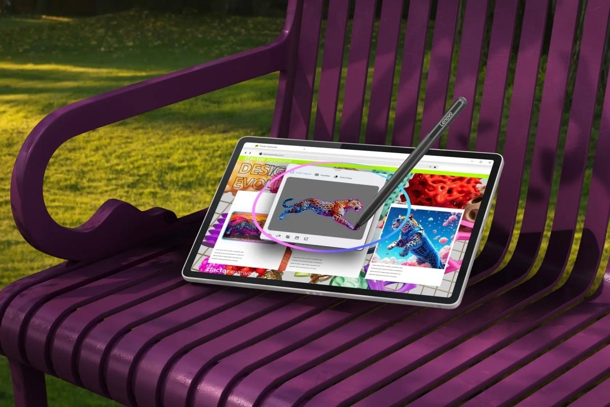 Yes, the Yoga Tab comes with a stylus (and a keyboard) as standard. | Image Credit -- Lenovo - Surprise new Black Friday doorbuster deal makes the powerful Lenovo Yoga Tab cheaper than ever
