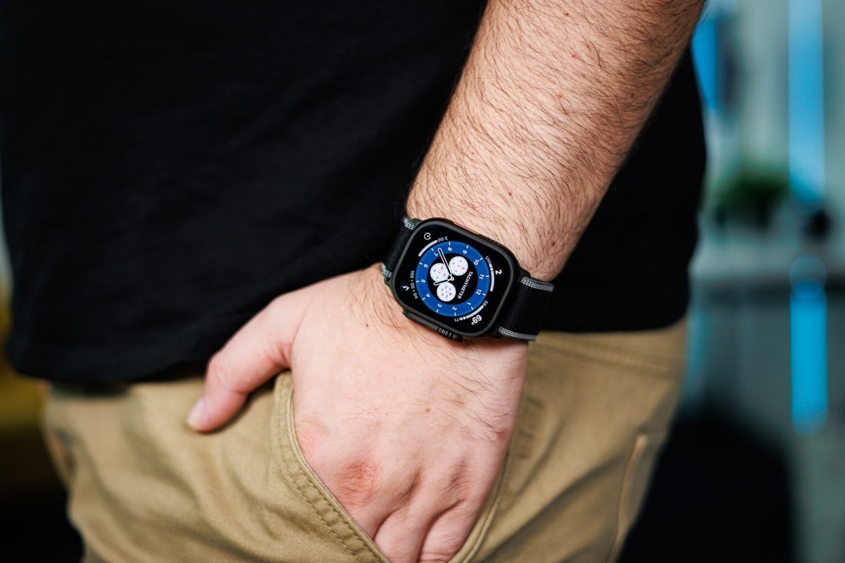 Apple Watch Ultra 3 on wrist