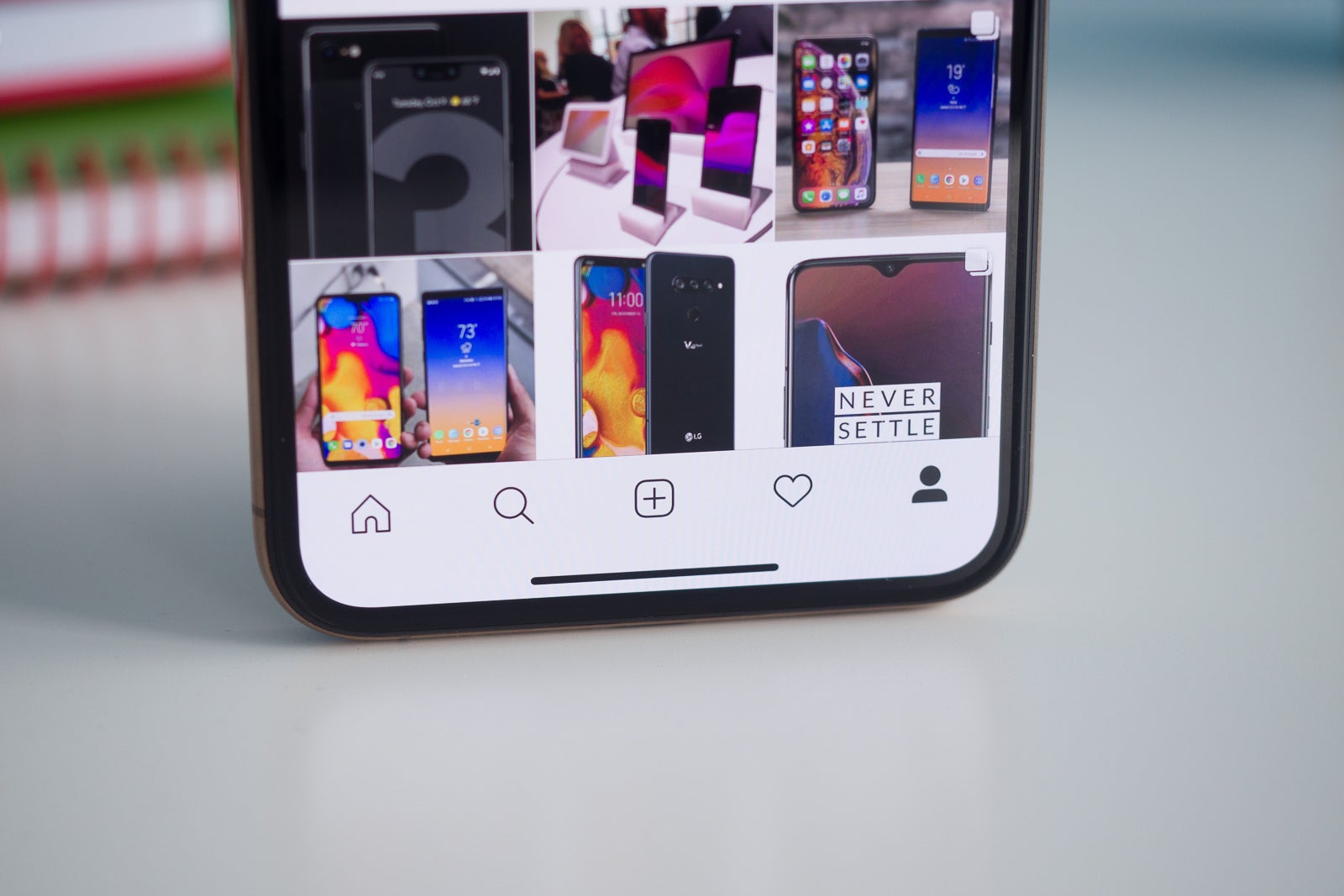 Many users can still use Instagram&#039;s old design. | Image credit – PhoneArena - Instagram is testing a change that will hurt the feelings of every millennial