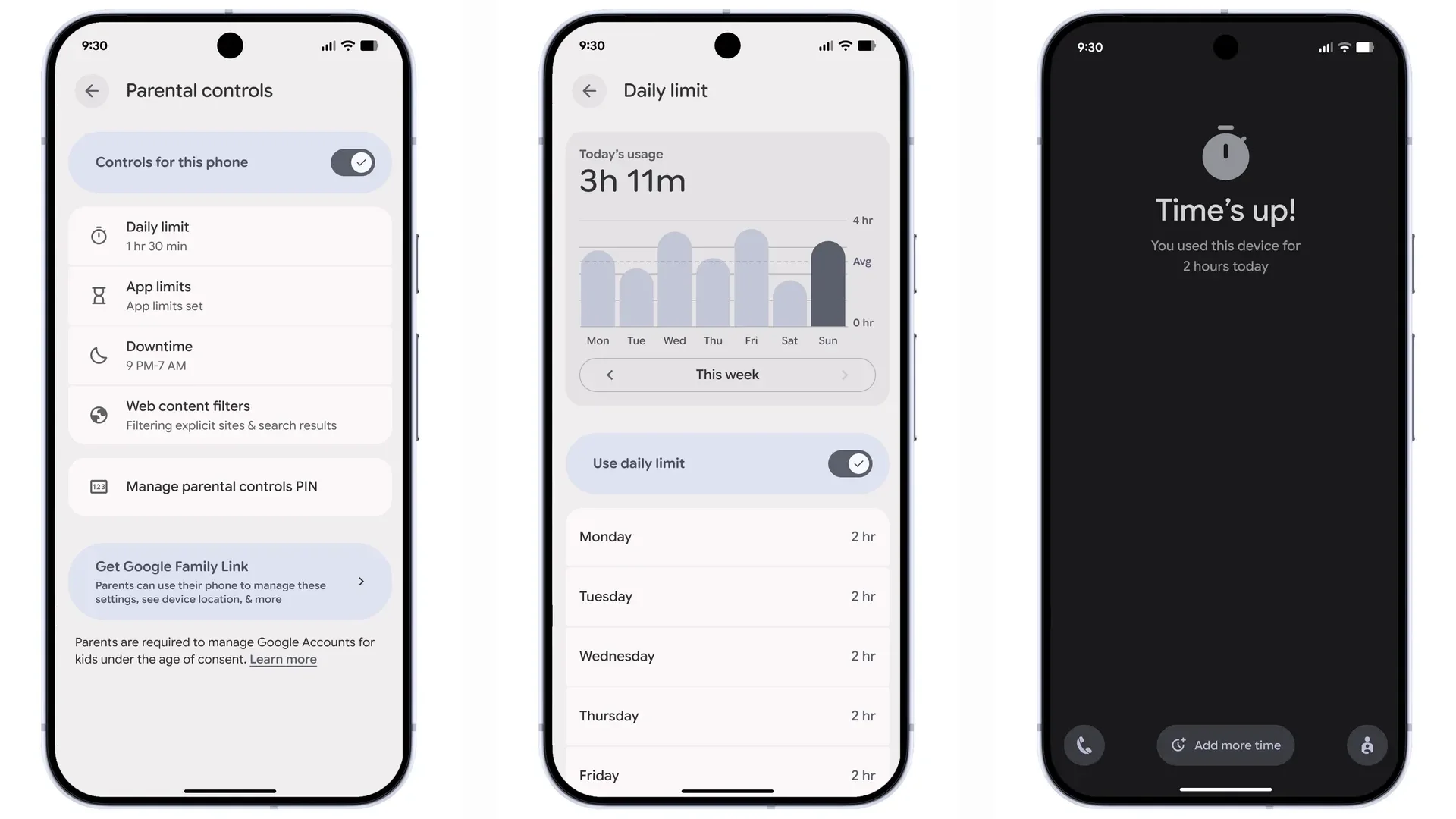 Parental Control inside the Settings on Android 16. | Image credit – Google - Google is changing how Android updates work with a surprise Android 16 release