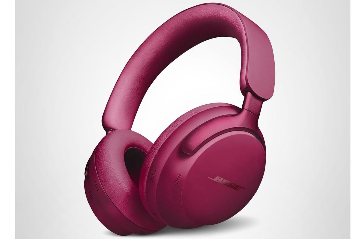 Bose QuietComfort Ultra Headphones in Deep Plum color