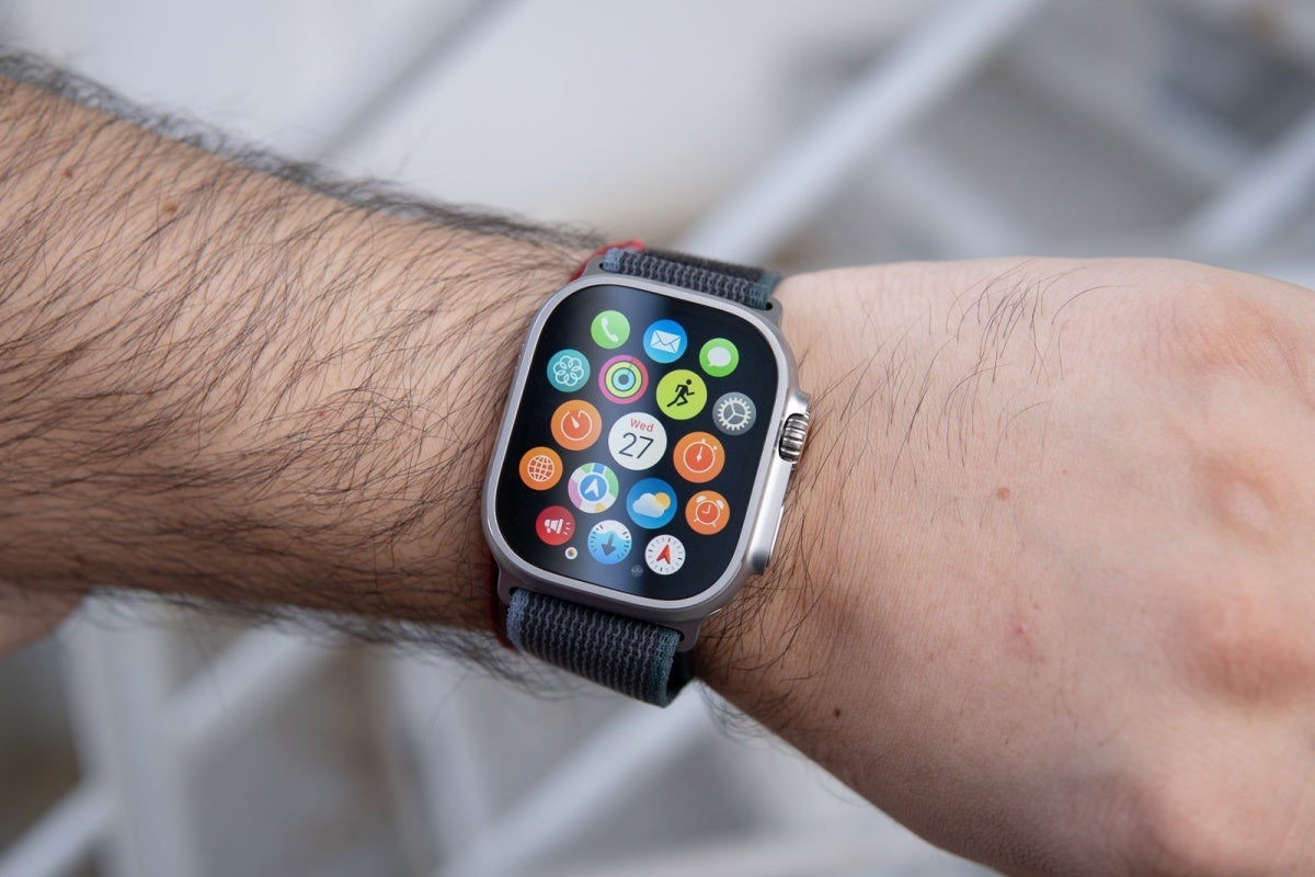 Apple Watch Ultra 2 on wrist