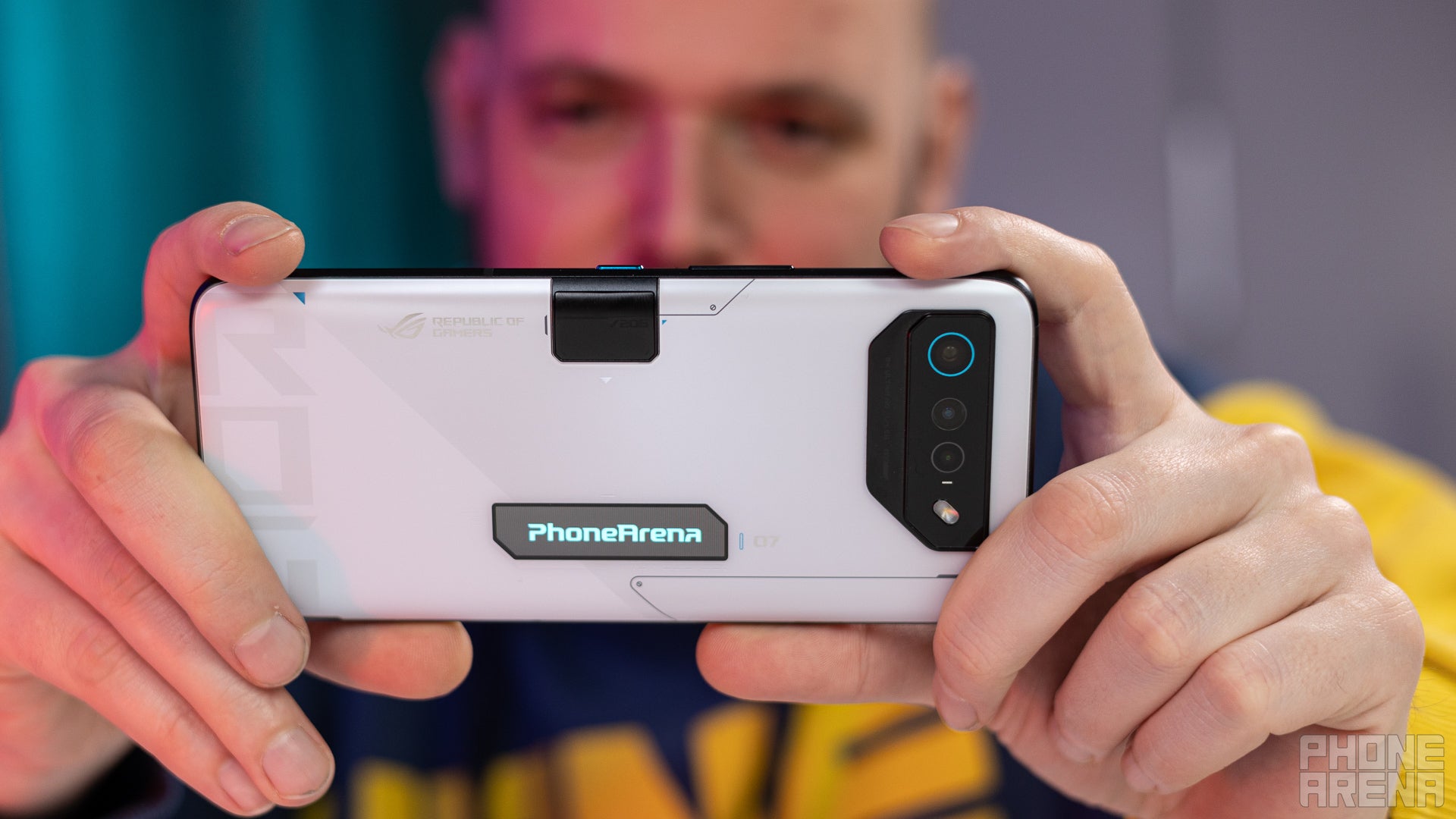 Advanced cooling, secondary screens, the works (Image credit - PhoneArena) - From ROG to Beige: iPhone, Galaxy, and Pixel are killing smartphone personality