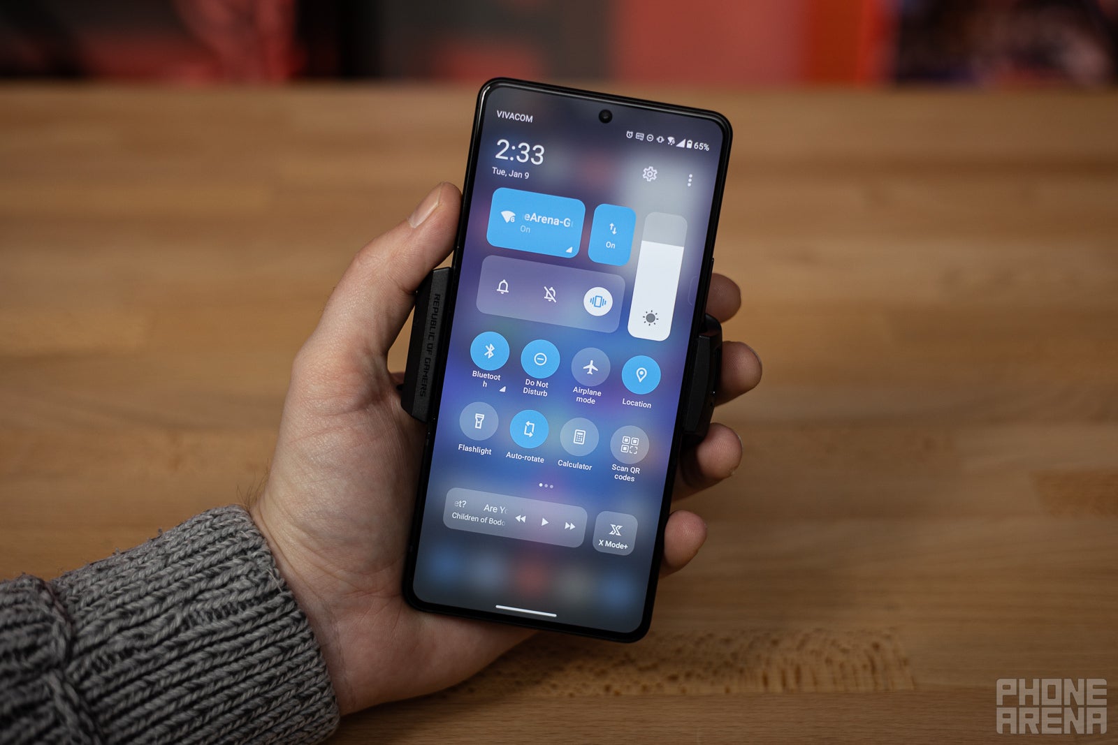 ROG Phone 8 starting to transform into something familiar&amp;nbsp;(Image credit - PhoneArena) - From ROG to Beige: iPhone, Galaxy, and Pixel are killing smartphone personality