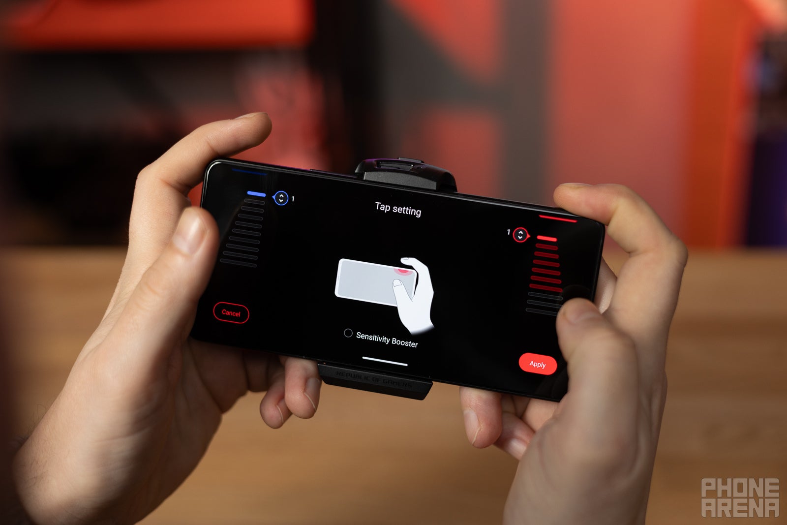 The gaming triggers are still here, a bit more awkward to use (Image credit - PhoneArena) - From ROG to Beige: iPhone, Galaxy, and Pixel are killing smartphone personality