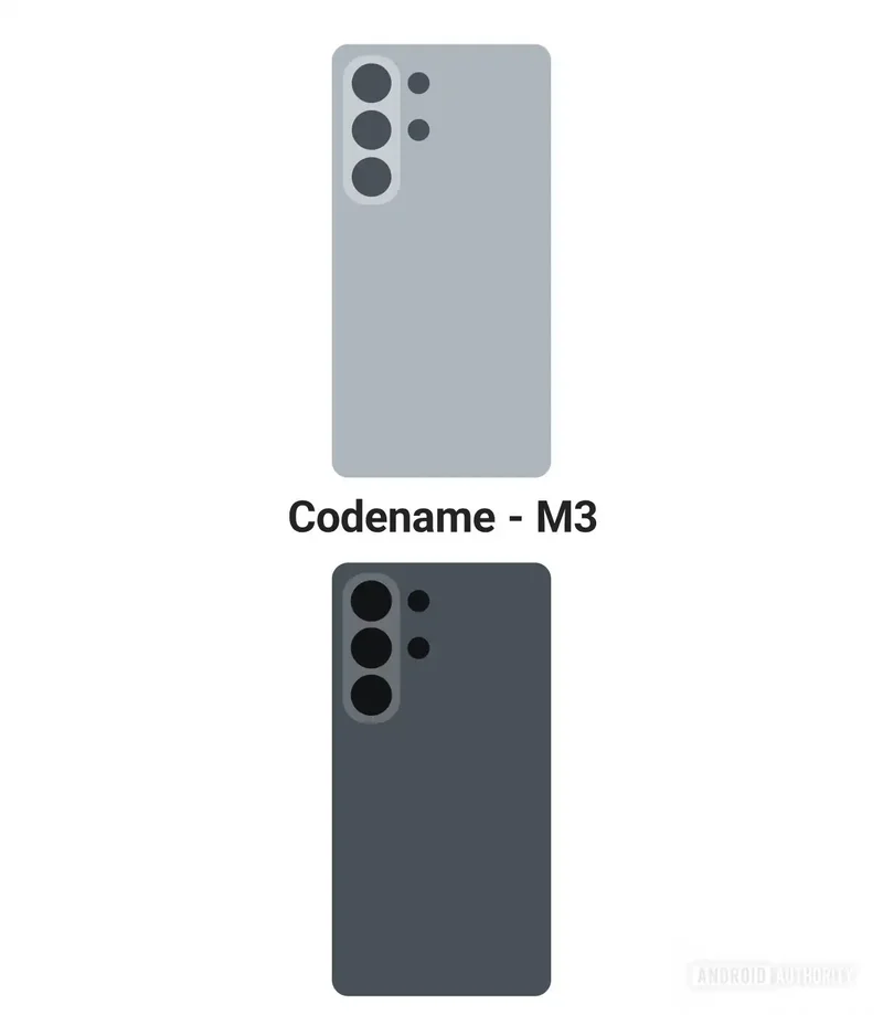 The Galaxy S26 Ultra design. | Image credit – Android Authority