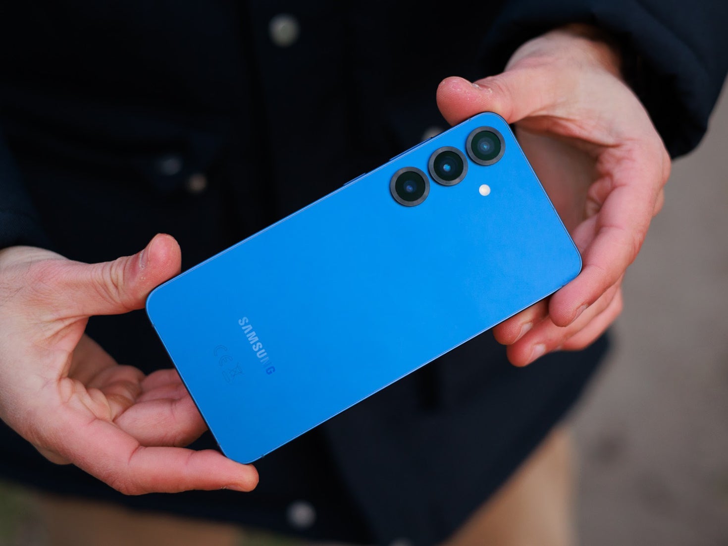 Rear of Samsung Galaxy S25 Plus