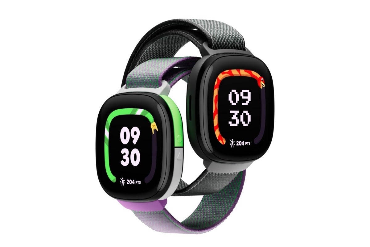 Fitbit Ace LTE smartwatch in two colors