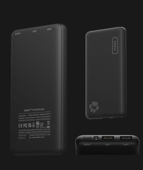 Image of a recalled INIU power bank.