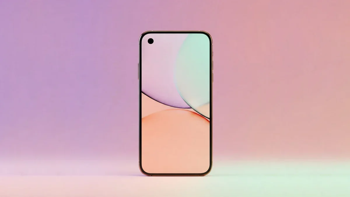 Could the iPhone 18 look like this? Probably. | AI-generated image - 5 things you should expect when the base iPhone 18 arrives