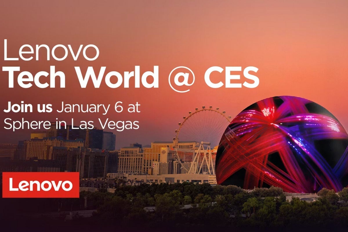 Lenovo Tech World 2026 event poster
