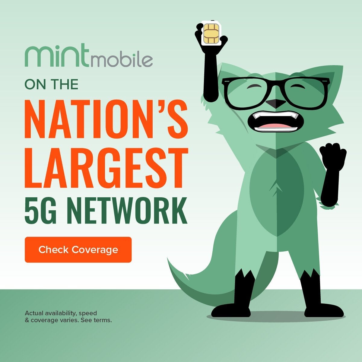 Mint Mobile boasts a large 5G network | Image credit &ndash; Mint Mobile - Mint Mobile's holiday offers keep getting better &mdash; with the Pixel 10 Pro