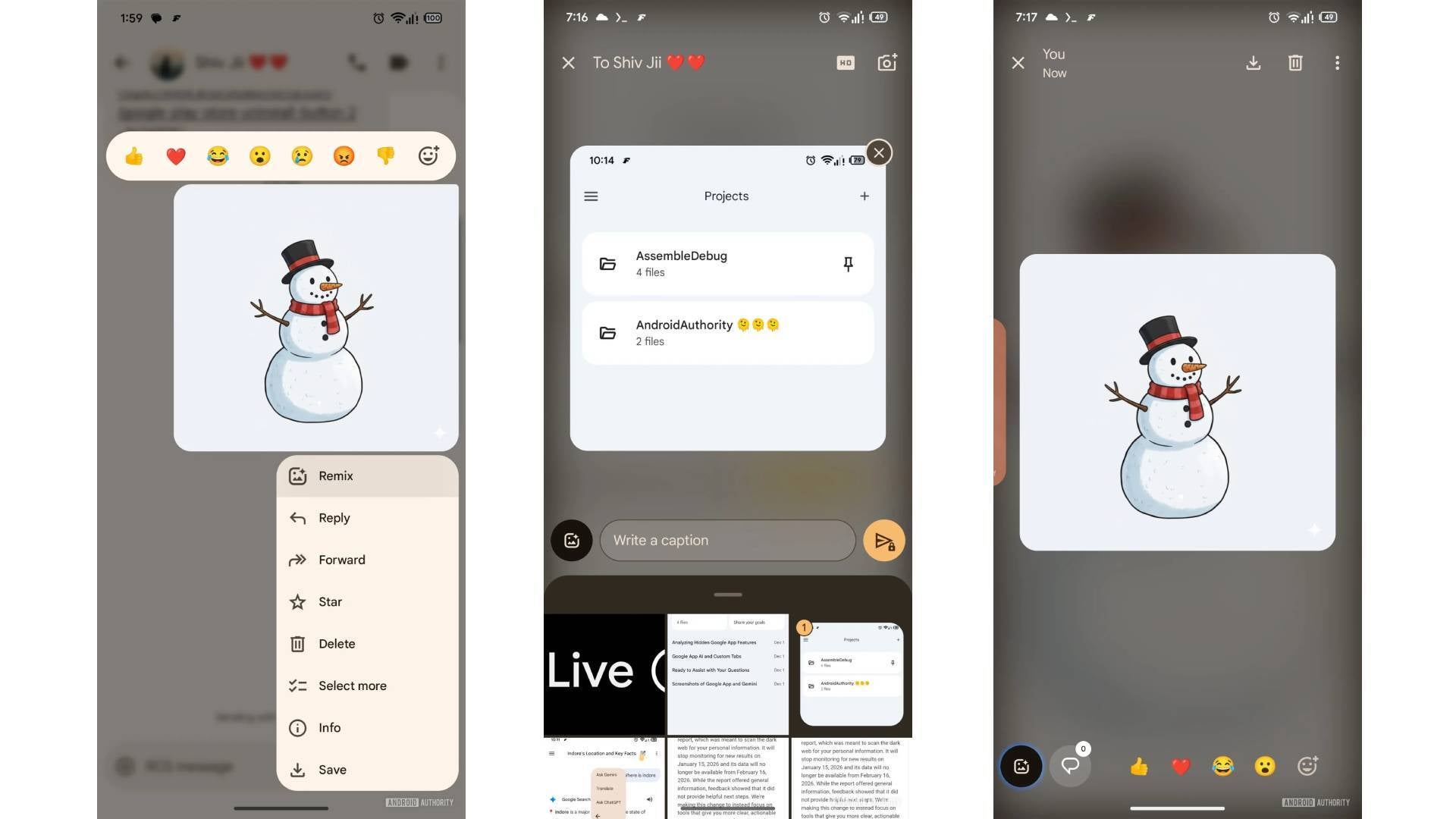 Google Messages Remix