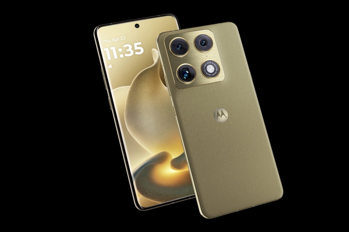 Leaked Motorola Signature image in Martini Olive color