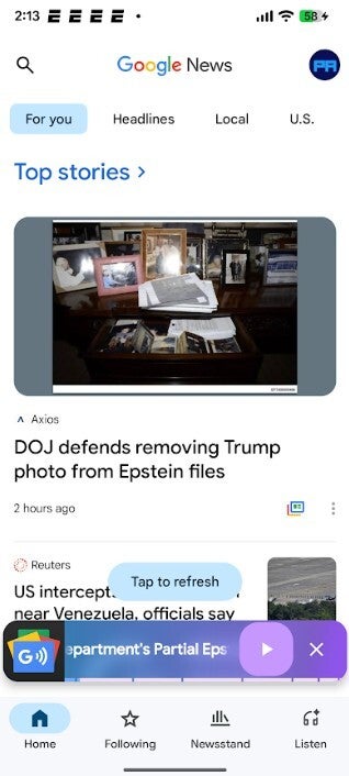 New Google News feature can help you multitask.