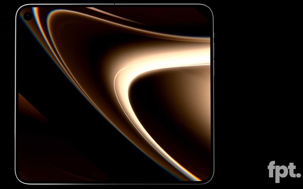 Render of the iPhone Fold.