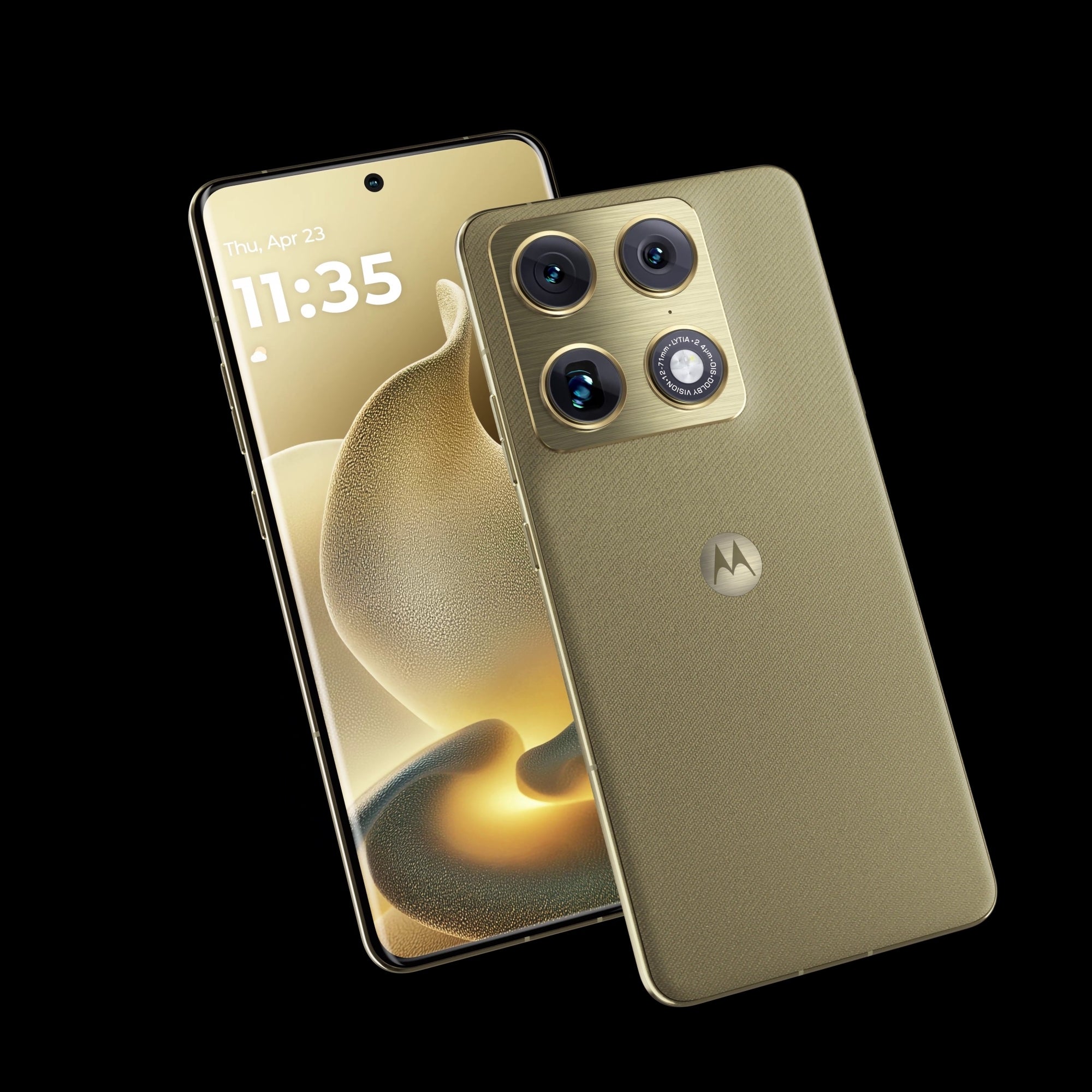 A leaked render of the Motorola Signature. | Image credit &ndash; Evan Blass/X - Motorola teases its first flagship slab smartphone in almost two years